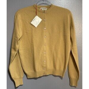 Vintage Women's Pringle of Scotland 100% Pure Cashmere Knitted Sweater, Size 38